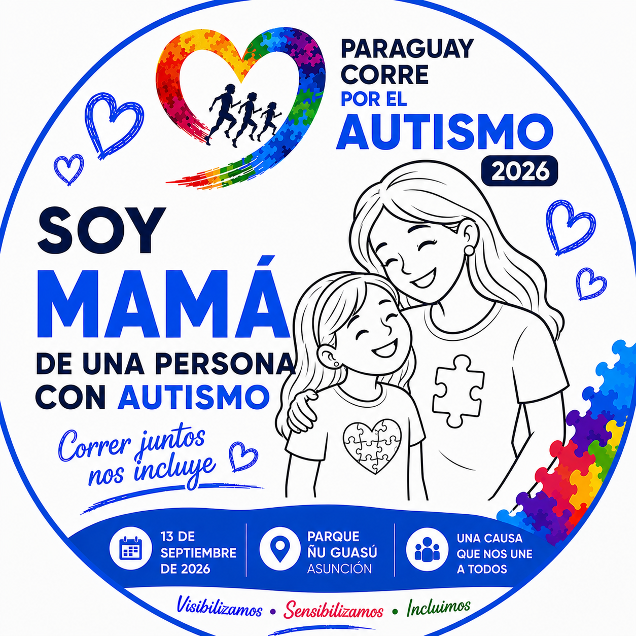 Mamá con niña